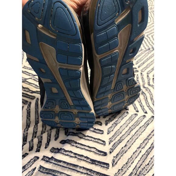 Nike REAX Rocket 2 running shoes gym black blue fair condition men's size 13 - Picture 5 of 10